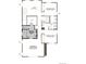 Floor plan highlighting a loft, three bedrooms, two baths, laundry room and owner's suite on the third floor at 8511 Snake River St, Littleton, CO 80125