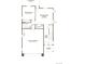 Floor plan featuring a two-car garage, bedroom, bathroom, and recreation room on the first floor at 8511 Snake River St, Littleton, CO 80125