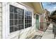 A close up of the front door and window on a two-story home at 5237 W 100Th Ct, Westminster, CO 80020