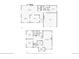 Detailed floor plan showcasing the layout of the first and second floors of the home at 10121 Wyandott Cir, Thornton, CO 80260