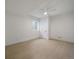 Bright bedroom with modern ceiling fan, hardwood floors, and natural light at 11741 Magnolia St, Thornton, CO 80233