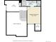 Layout of the home including a loft, two bathrooms, primary bedroom and WIC at 2685 S Dayton Way # 145, Denver, CO 80231