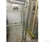 Storage cage with metal mesh gate and cage number 34 at 1111 Osage St # 7, Denver, CO 80204
