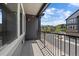 Private balcony overlooking a peaceful neighborhood offering a relaxing outdoor space at 31191 Black Eagle Dr # 304, Evergreen, CO 80439