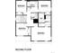 Second floor plan with bedrooms, bathrooms, and laundry at 9876 Ceylon Ct, Commerce City, CO 80022