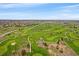 Beautiful aerial view of golf course community at 12590 Valentia St, Thornton, CO 80602