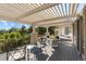 Spacious upper deck with outdoor seating, perfect for enjoying panoramic views and relaxing in style at 60 Glenalla Pl, Castle Rock, CO 80108