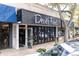 The Devil's Food storefront stands out with its unique black and white design at 814 S High St, Denver, CO 80209