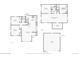 Combined floor plans show the main house layout, basement layout, and detached garage layout at 801 Hanover St, Aurora, CO 80010