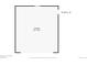 Floor plan of the detached garage provides dimensions for vehicle storage and workspace at 801 Hanover St, Aurora, CO 80010
