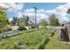 Landscaped yard featuring a set of planter boxes, promising a green, sustainable lifestyle at 801 Hanover St, Aurora, CO 80010
