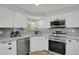 Beautiful kitchen with stainless steel appliances and stylish countertops at 2301 Dunbar Ct, Longmont, CO 80501