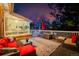 Spacious back deck featuring stylish outdoor furniture, perfect for relaxing and entertaining guests at 1521 Pontiac St, Denver, CO 80220