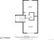 Second story floor plan includes bedrooms, bath, and Gathering room at 8156 E 35Th Ave, Denver, CO 80238