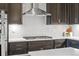 Gourmet kitchen featuring a gas range and stainless steel appliances at 9756 Mount Kataka Pt, Littleton, CO 80125