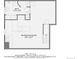 Layout of recreation room with bath including dimensions at 15835 E Oxford Ave, Aurora, CO 80013