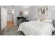 Comfortable bedroom with a work space and neutral color scheme, offering a calm atmosphere at 9961 E Idaho Cir # 104, Aurora, CO 80247