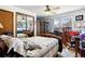 Comfortable bedroom featuring natural light, and ample desk space at 214 Poppy St, Golden, CO 80401