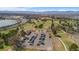 Community aerial view showcasing the golf course, walking path and scenery at 4625 W 50Th Ave # 110, Denver, CO 80212