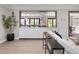 View of kitchen from the living room at 6200 Charrington Dr, Cherry Hills Village, CO 80111