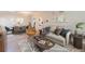 Cozy living room with modern furnishings, hardwood floors, and stylish decor at 3353 S Glencoe St, Denver, CO 80222
