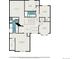 Second floor plan featuring bedrooms, bathrooms, and walk-in closets at 5755 S Zante Cir, Aurora, CO 80015