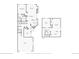 Detailed floorplan of first floor & basement with labeled rooms and dimensions at 12879 E Dickensen Pl, Aurora, CO 80014