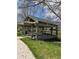Community pavilion for outdoor enjoyment includes seating, greenery and landscaping at 12879 E Dickensen Pl, Aurora, CO 80014