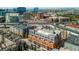 An aerial view of the buildings featuring a variety of amenities and location at 2955 Inca St # 2L, Denver, CO 80202