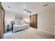 Bright bedroom with neutral walls, track lights, and closet offering ample storage at 494 Owl Dr # 4, Louisville, CO 80027