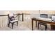 Loft area with railing, offering flexible space for an office or sitting area, perfect for modern living at 601 Clarendon Loop, Castle Pines, CO 80108