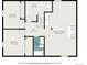 Basement floorplan featuring two bedrooms, bath, recreation room, utility room, and stairs at 380 S Xanadu St, Aurora, CO 80012