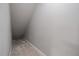 Angled storage space under the stairs, offering carpeted floor and neutral walls at 5611 Saddle Skirt St, Parker, CO 80134