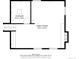 Floor plan showcasing the layout of the Gathering room and storage area on the lower level at 2160 S Flower St, Lakewood, CO 80227