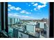 Expansive city view highlighting nearby buildings from a higher elevation at 603 Inca St # 520, Denver, CO 80204
