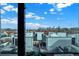 Stunning city skyline view from a high-rise building, showcasing rooftop patios at 603 Inca St # 520, Denver, CO 80204