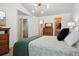 This main bedroom offers an ensuite bathroom and a walk-in closet for ample storage at 12753 Buckhorn Creek St, Parker, CO 80134