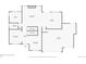 First floor plan featuring an office, living room, kitchen, and garage at 2090 Bellavista St, Castle Rock, CO 80109