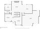 First floor layout featuring a living room, kitchen, office, dining room, and garage at 2090 Bellavista St, Castle Rock, CO 80109