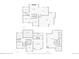 Floor plans of the first floor, second floor, and basement at 2090 Bellavista St, Castle Rock, CO 80109