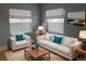 Inviting living room features neutral tones, comfortable seating, and natural light at 4990 Hooker St, Denver, CO 80221