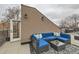 Relaxing rooftop deck features comfortable seating and stylish outdoor decor at 2846 Champa St, Denver, CO 80205