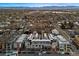 Great aerial view of neighborhood at 4469 Tennyson St # 15, Denver, CO 80212
