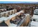 Aerial view of rooftop decks ideal for outdoor enjoyment and relaxing at 4469 Tennyson St # 15, Denver, CO 80212
