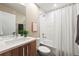 Bathroom with a bathtub, shower and a modern vanity at 4469 Tennyson St # 15, Denver, CO 80212