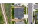 Aerial view of a well-maintained home, showcasing the roof, lawn, landscaping, and neighborhood at 11259 Kalispell St, Commerce City, CO 80022