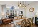 Spacious living room with ample natural light, wood floors, and an open layout at 1489 Steele St # 310, Denver, CO 80206