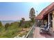 Spacious outdoor deck showcases stunning mountain views and comfortable seating at 116 Ramona Rd, Golden, CO 80403