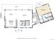 Floor plan showcasing the primary bedroom, living room, kitchen, and bathrooms at 116 Ramona Rd, Golden, CO 80403