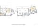 Detailed floorplan showing the layout of the house, dimensions, and room locations on two floors at 116 Ramona Rd, Golden, CO 80403